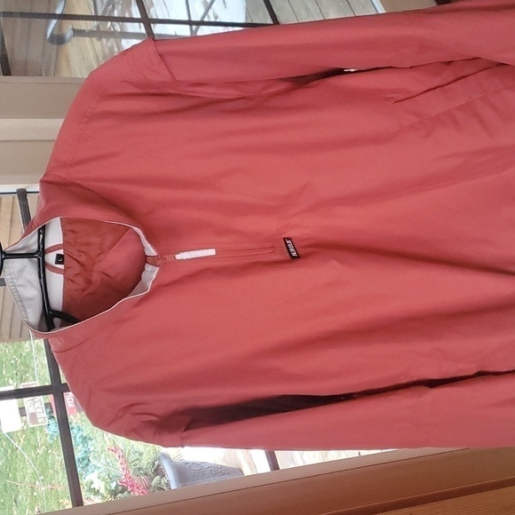 Aureus 1/4 zip Pullover Lined Sz L Windbreaker - Picture 9 of 16